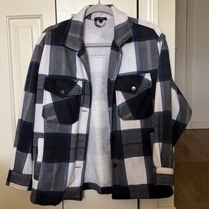 Boohoo Flannel Shacket